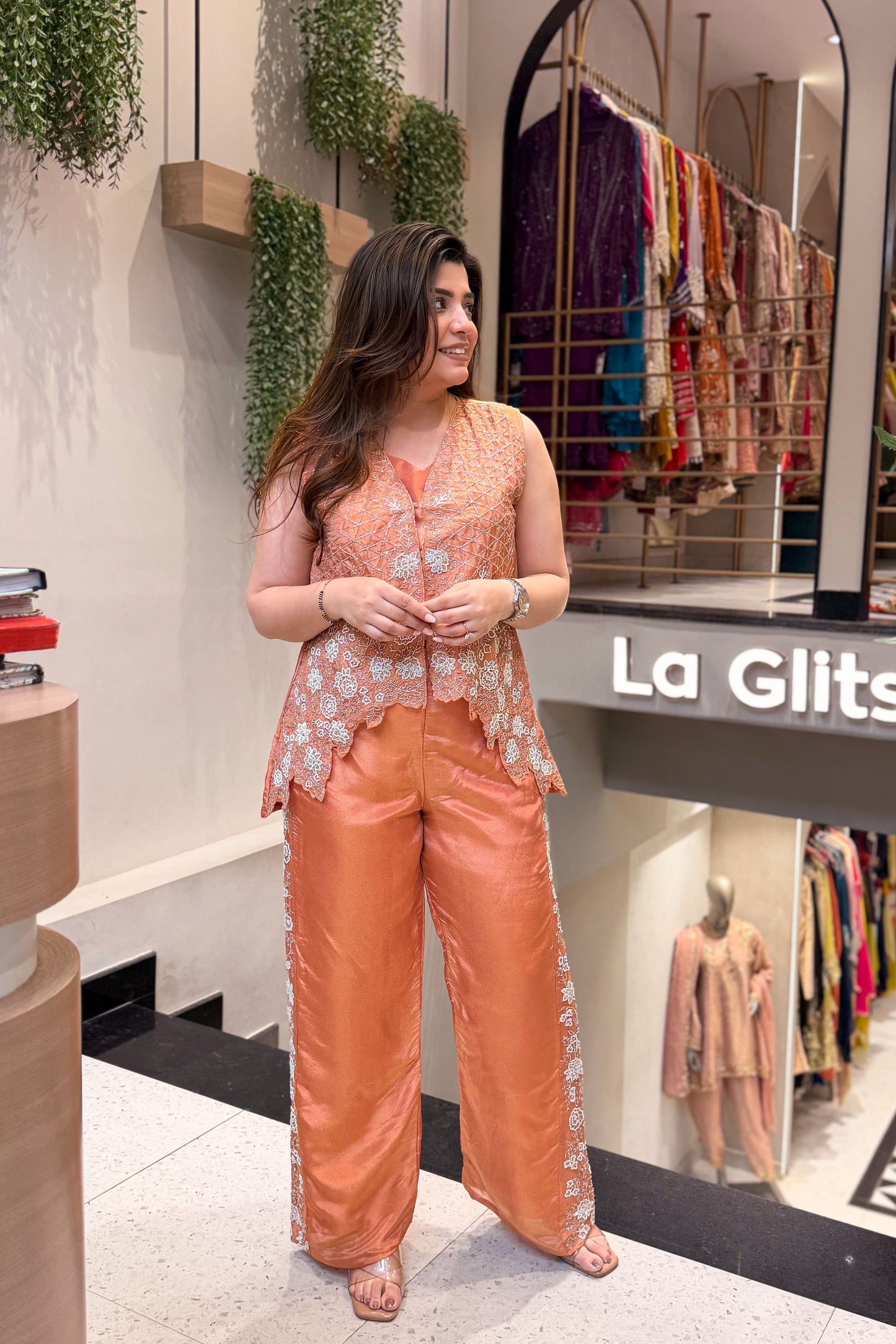 Hifza Embroidered Co ord Set