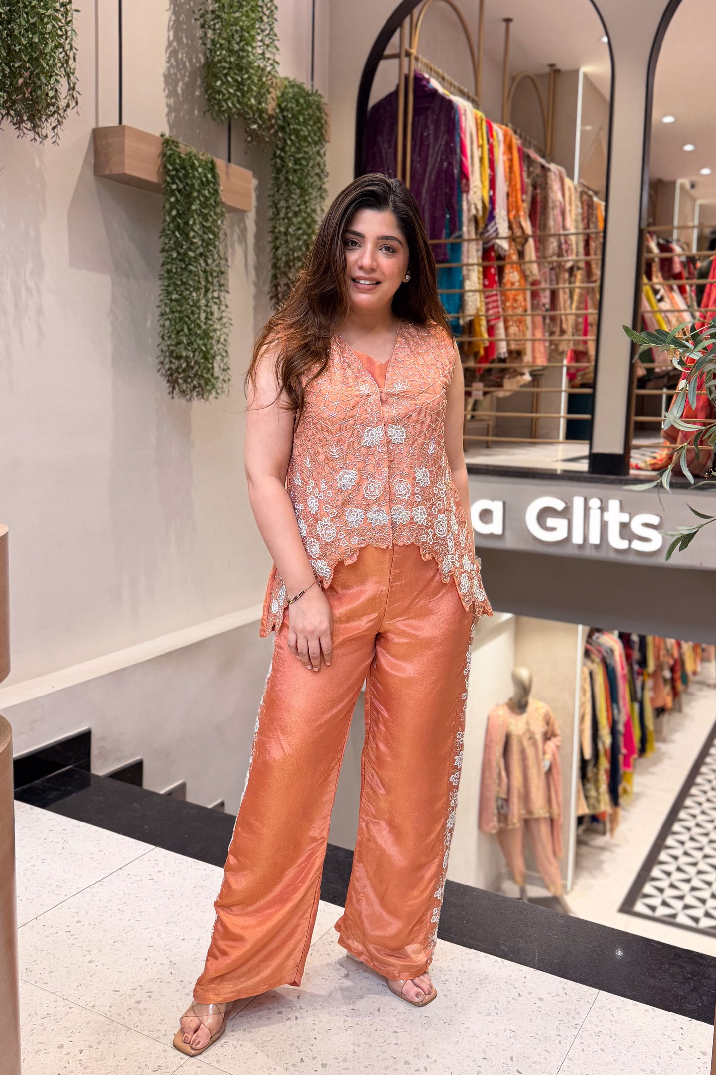 Hifza Embroidered Co ord Set