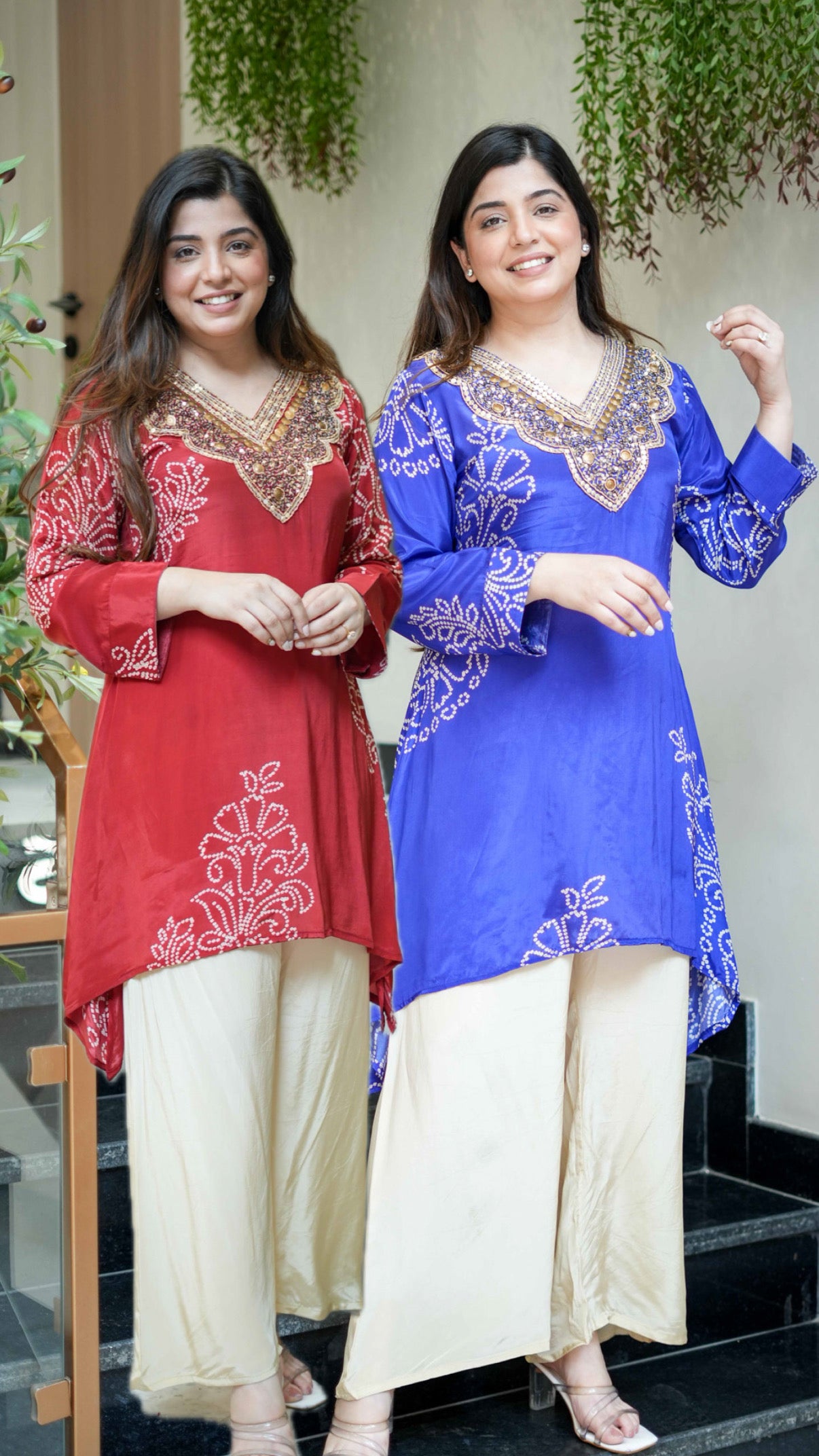 Praya Embroidered Co ord Set