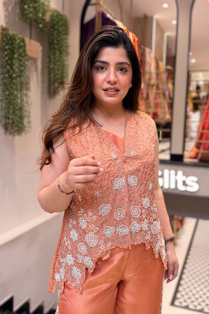 Hifza Embroidered Co ord Set