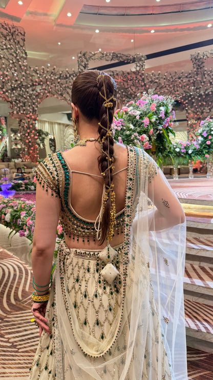 Kairya Hand Embroidered Lehenga