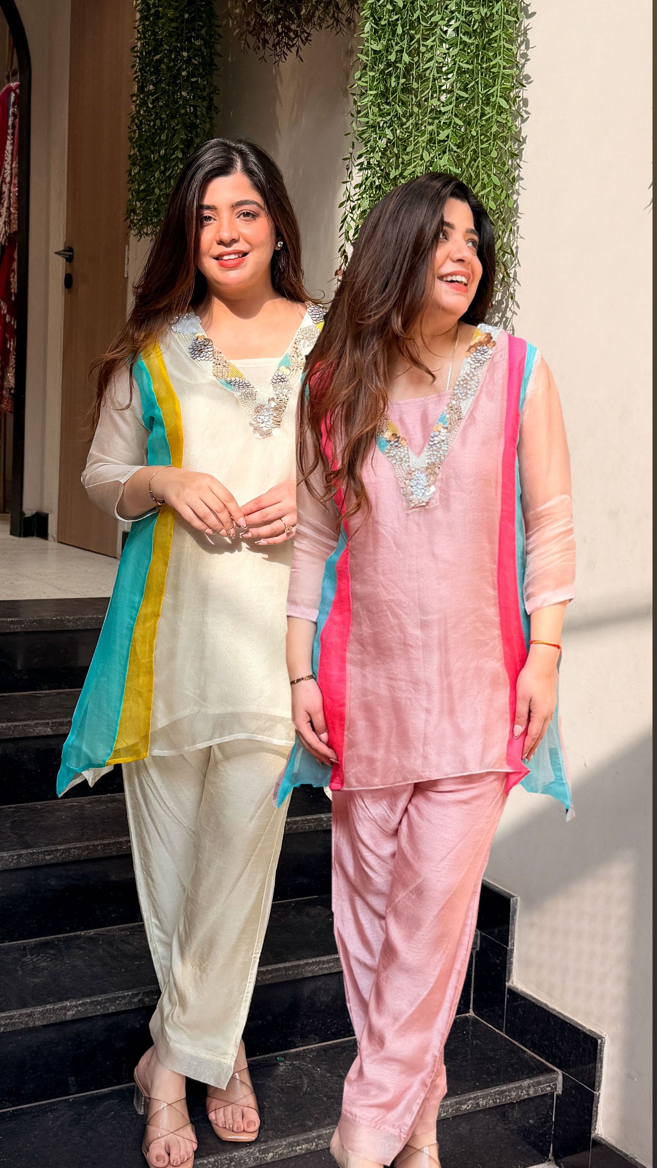 Alvisha Embroidered Co ord Set