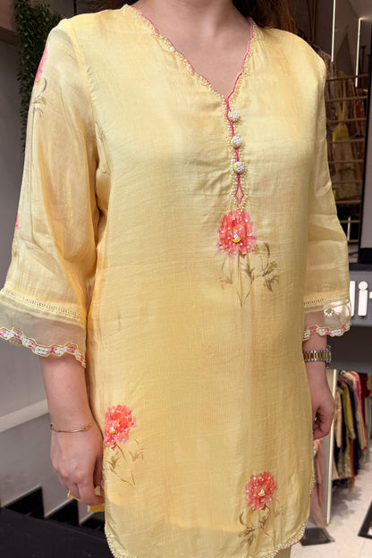 Aavanya Floral Embroidered Co ord Set