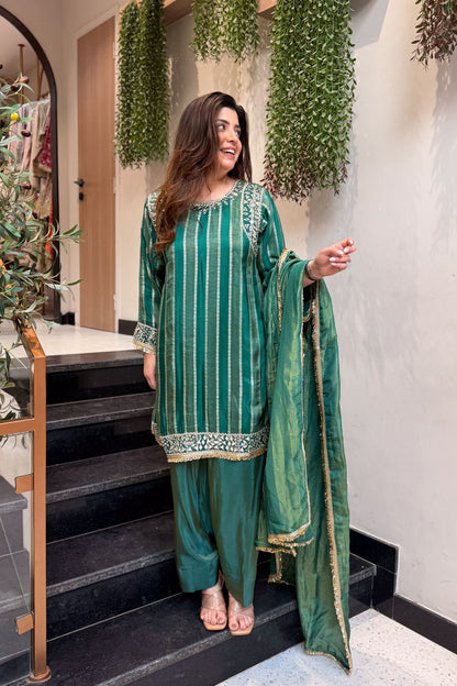 Nivisha Mirror Detailing Suit Set