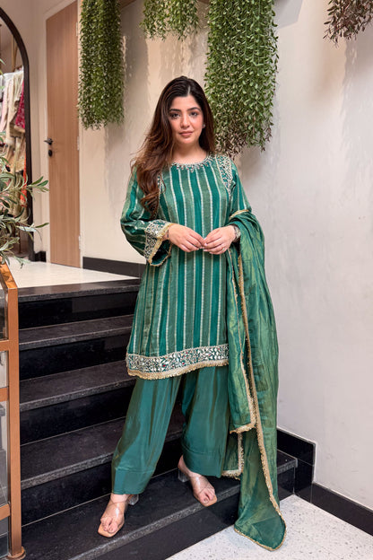 Nivisha Mirror Detailing Suit Set