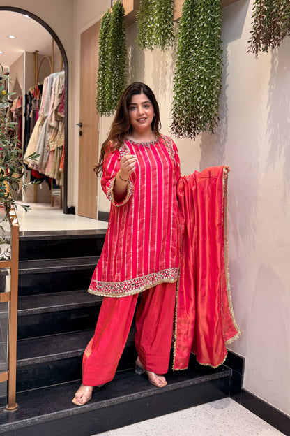 Nivisha Mirror Detailing Suit Set