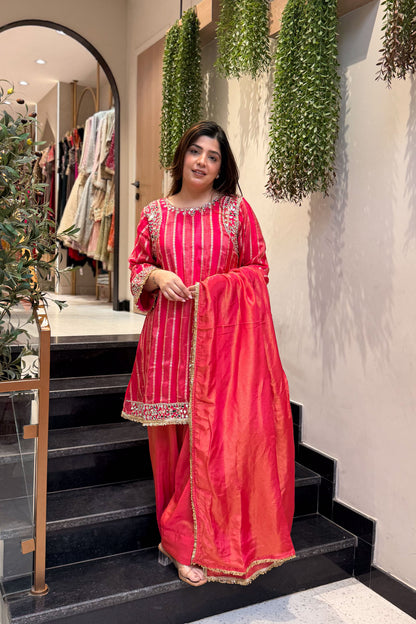 Nivisha Mirror Detailing Suit Set