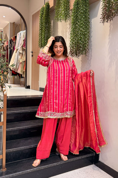 Nivisha Mirror Detailing Suit Set