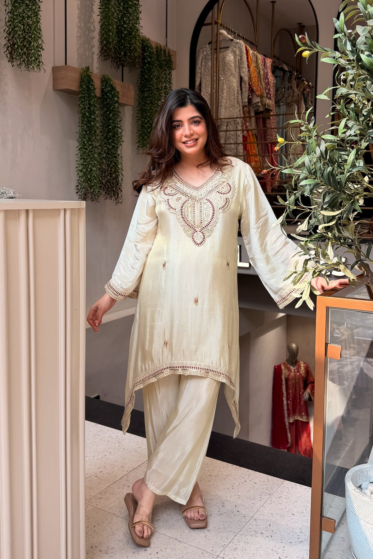 Dharvi Embroidered Co ord Set