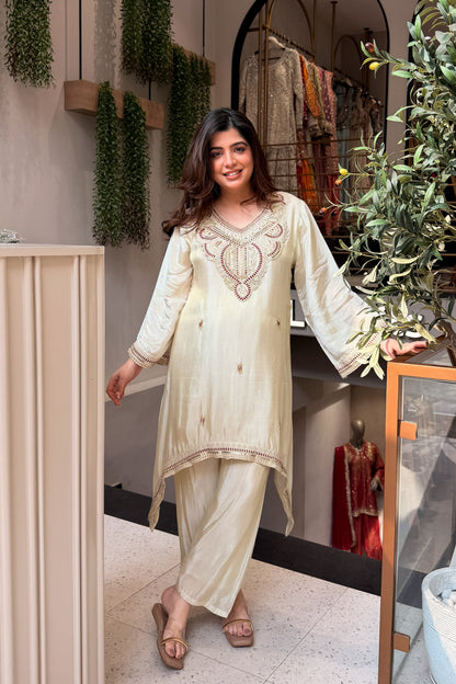 Dharvi Embroidered Co ord Set