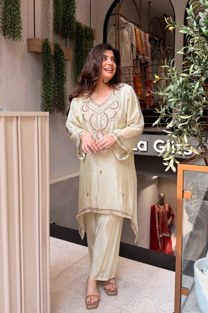 Dharvi Embroidered Co ord Set