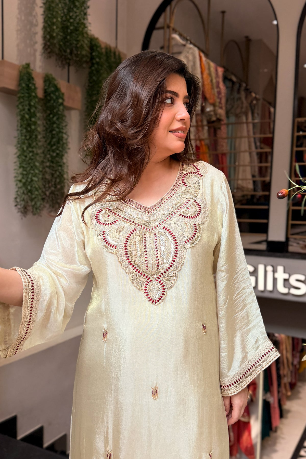 Dharvi Embroidered Co ord Set