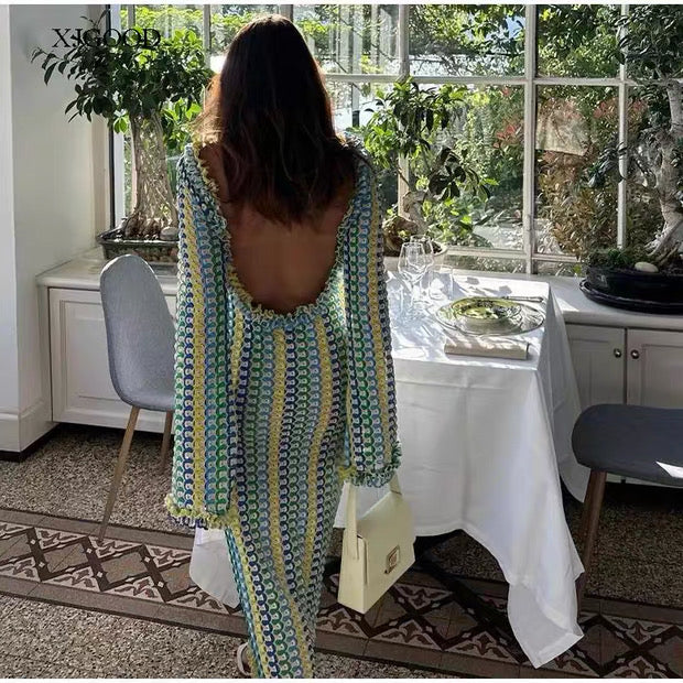 Sage Knitted Resortwear
