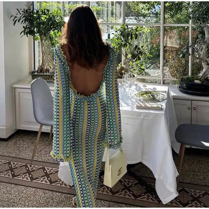 Sage Knitted Resortwear