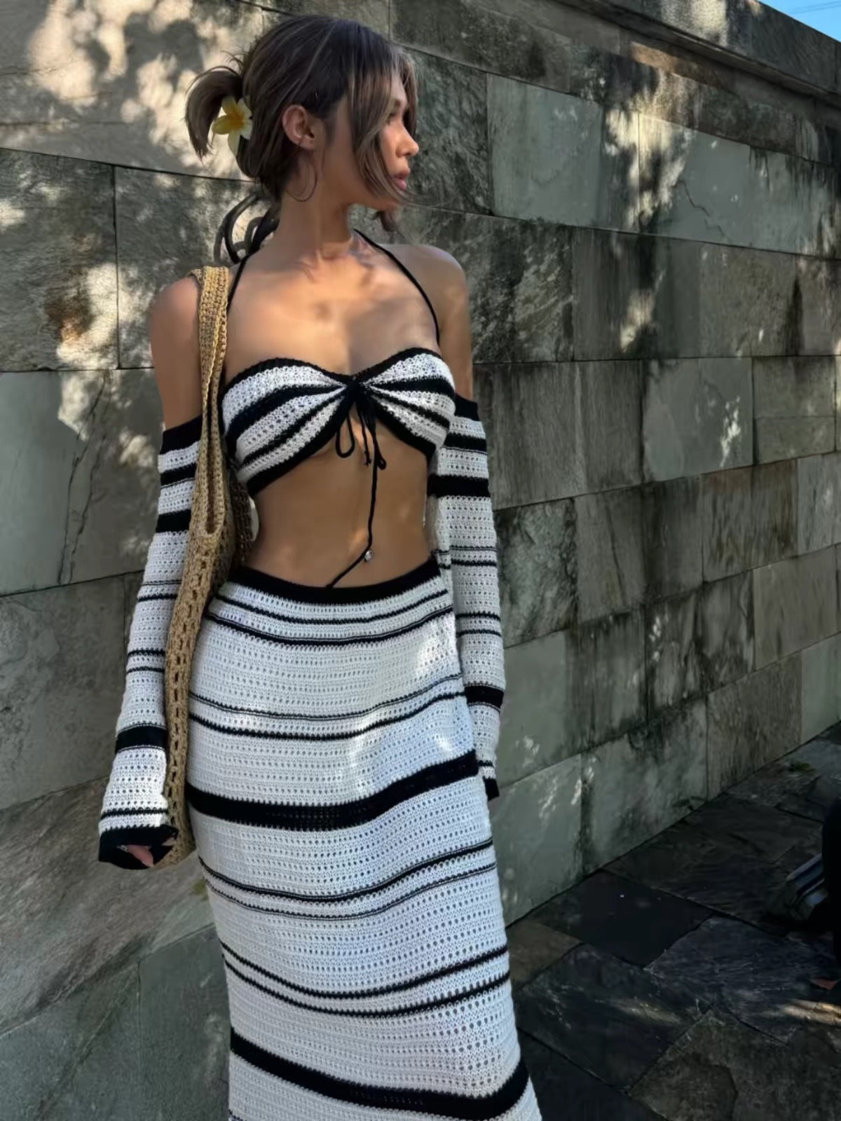 Cora Knitted Resortwear