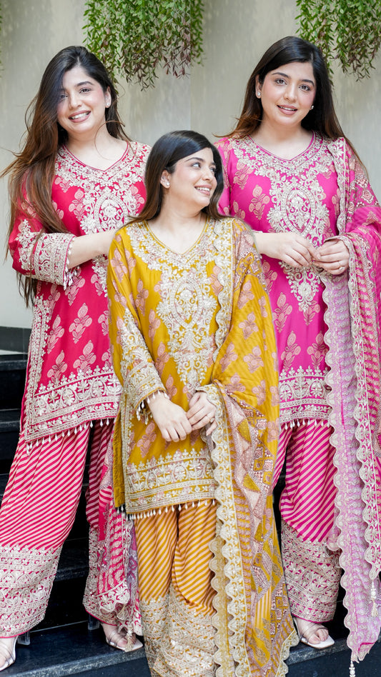 Akira Hand Embroidered Suit Set