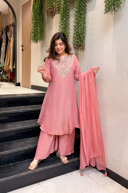 Rimara Hand Embroidered Suit Set
