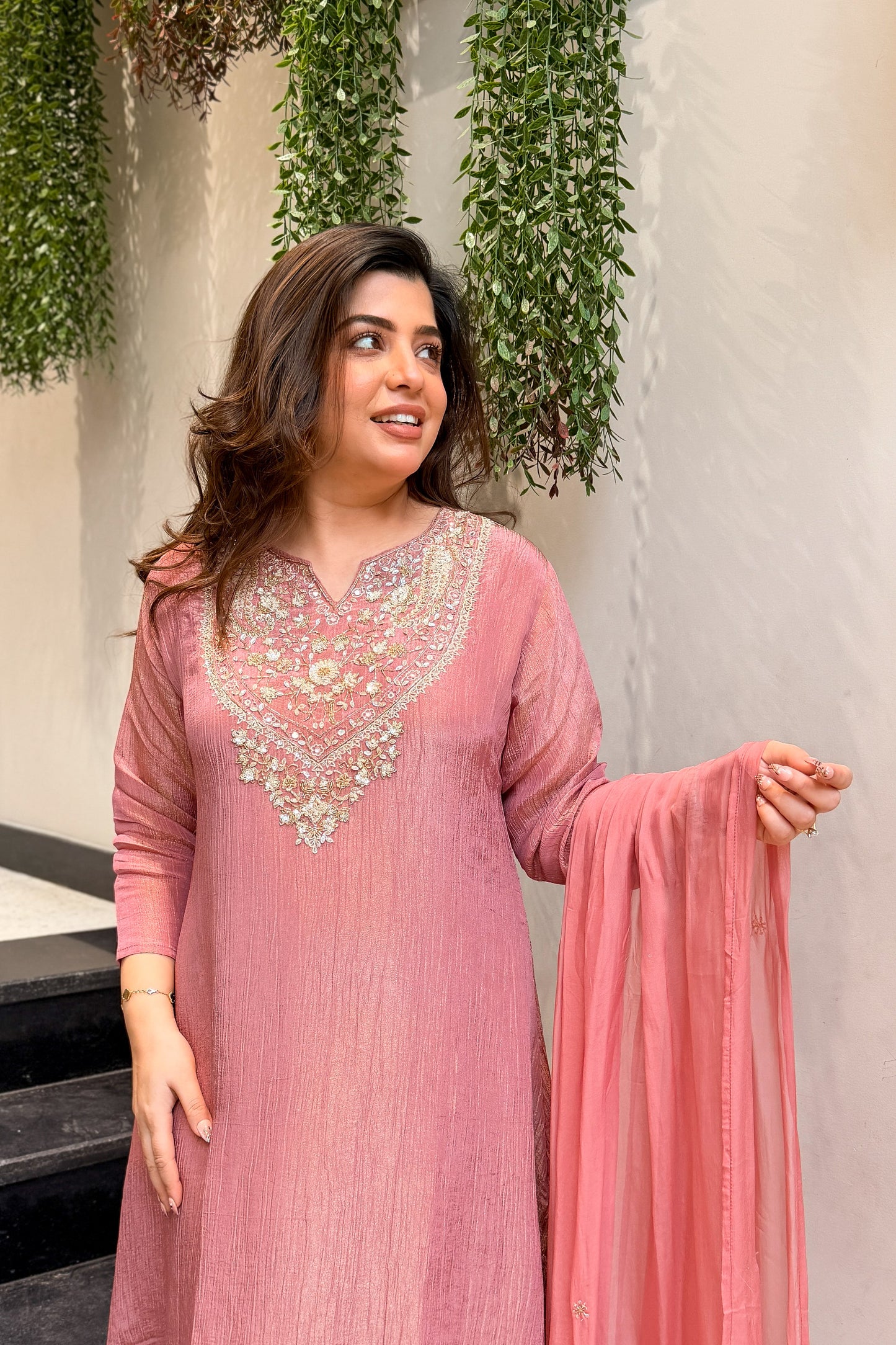 Rimara Hand Embroidered Suit Set