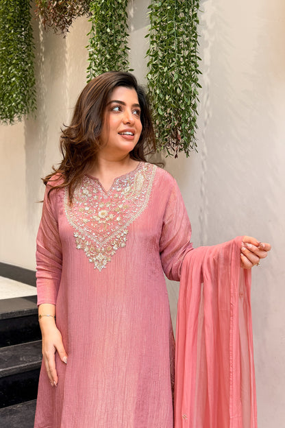 Rimara Hand Embroidered Suit Set