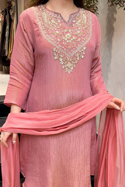 Rimara Hand Embroidered Suit Set