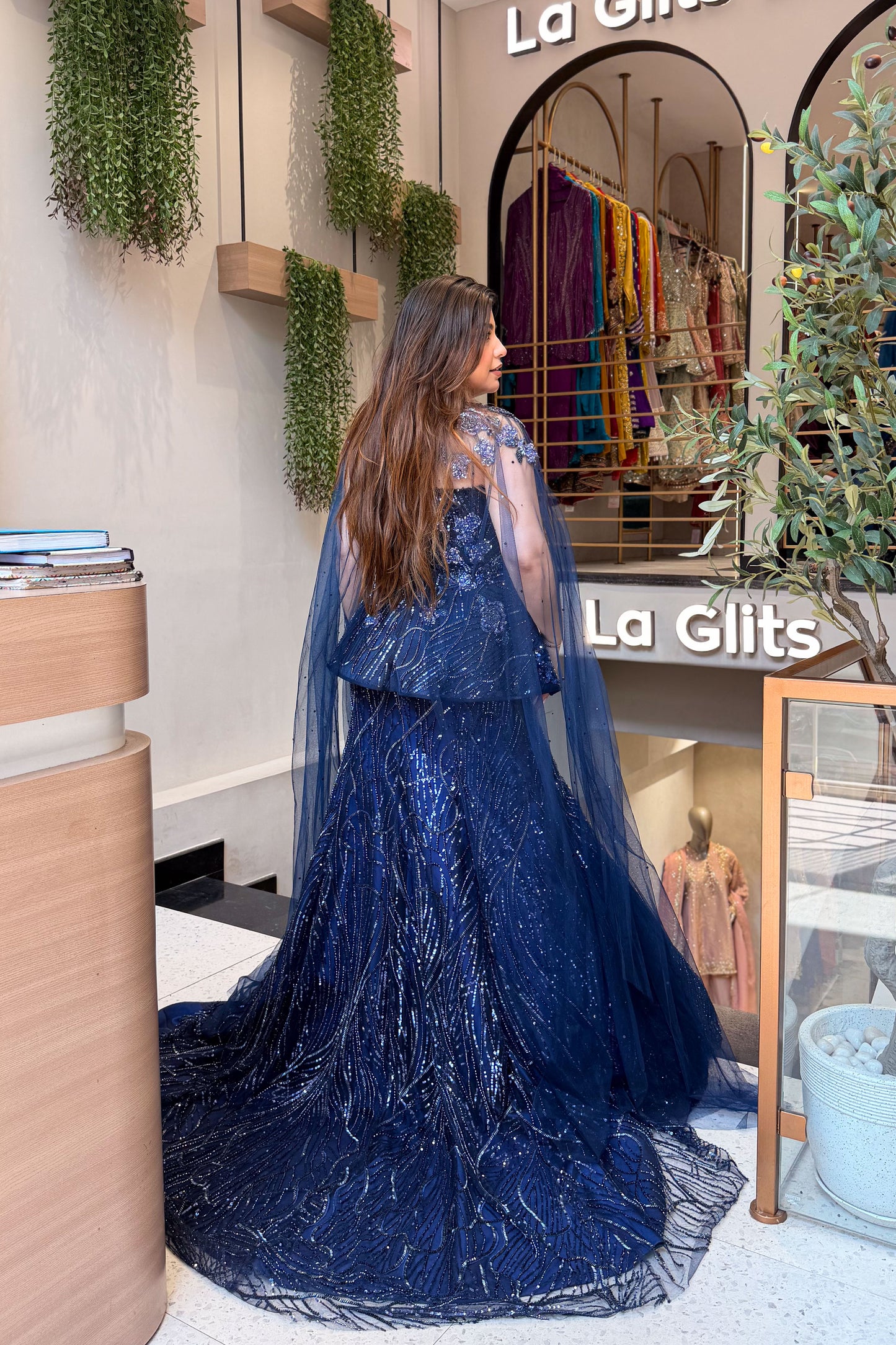 Viyara Peplum Fish Cut Lehenga