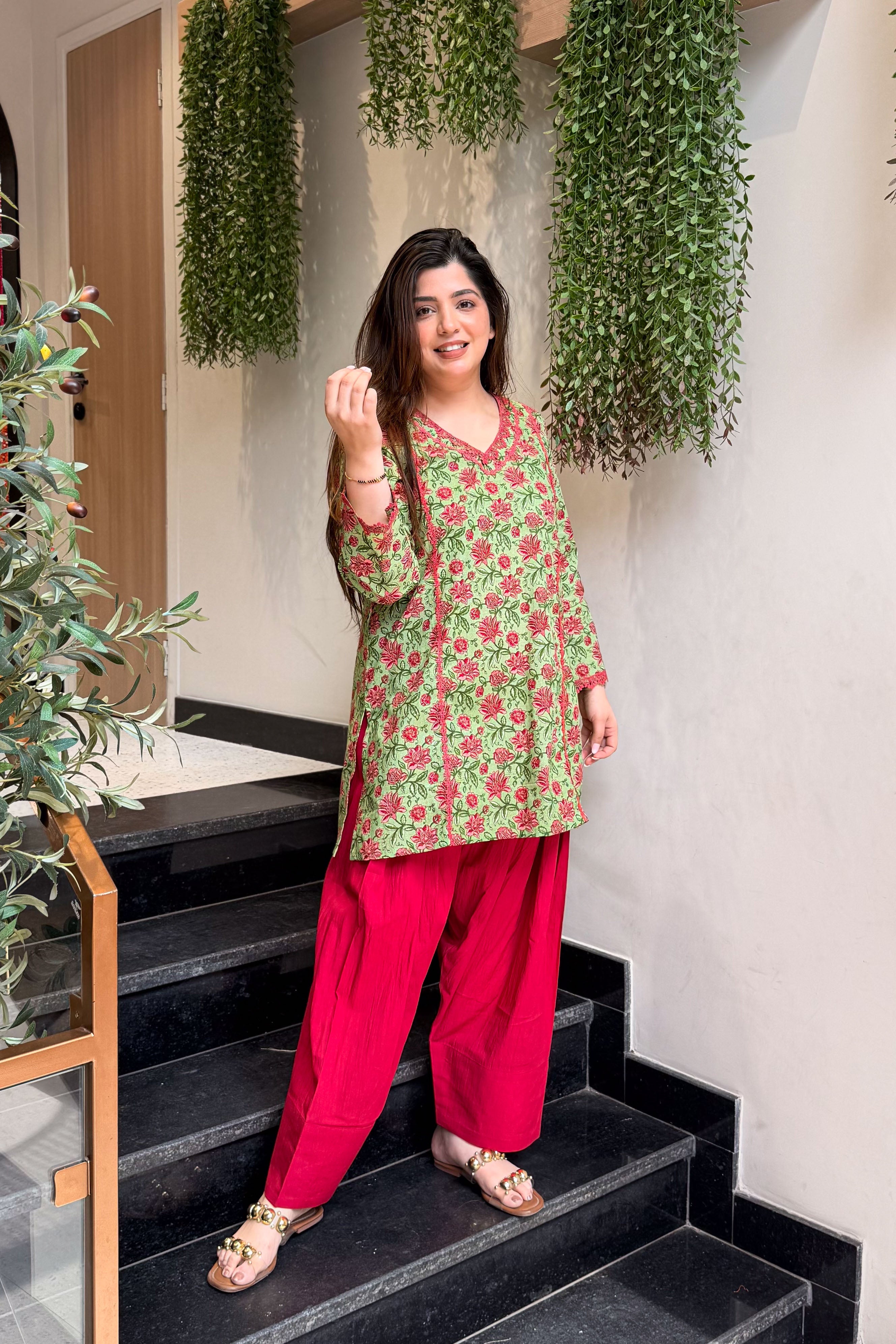 Samika Printed Co ord Set