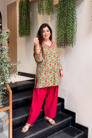 Samika Printed Co ord Set