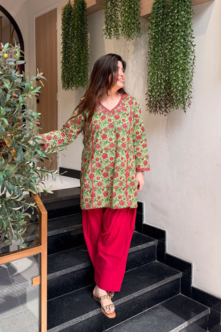 Samika Printed Co ord Set