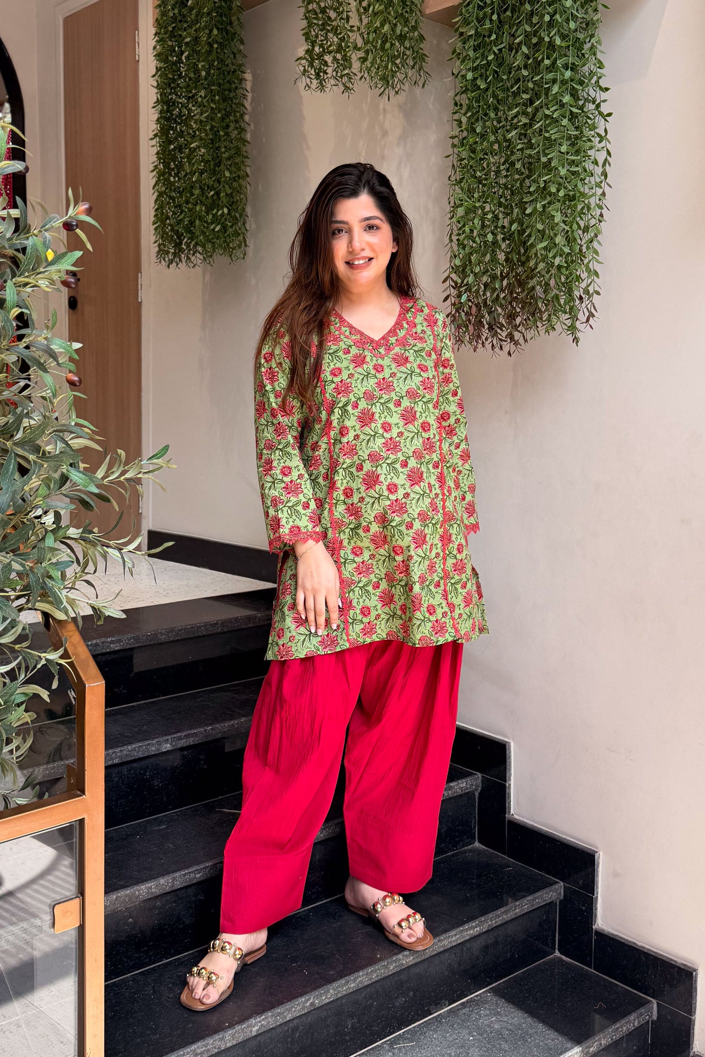 Samika Printed Co ord Set