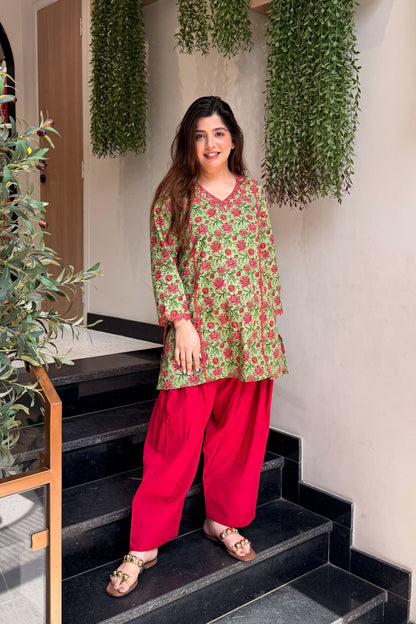 Samika Printed Co ord Set