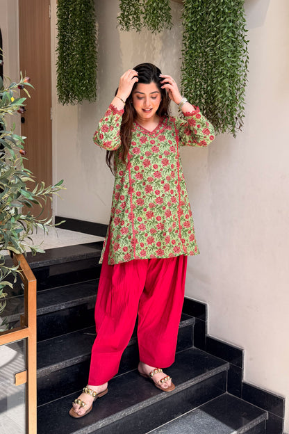Samika Printed Co ord Set