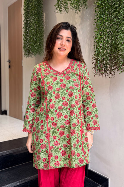 Samika Printed Co ord Set