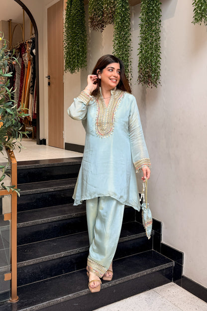 Saavri Embroidered Co ord Set