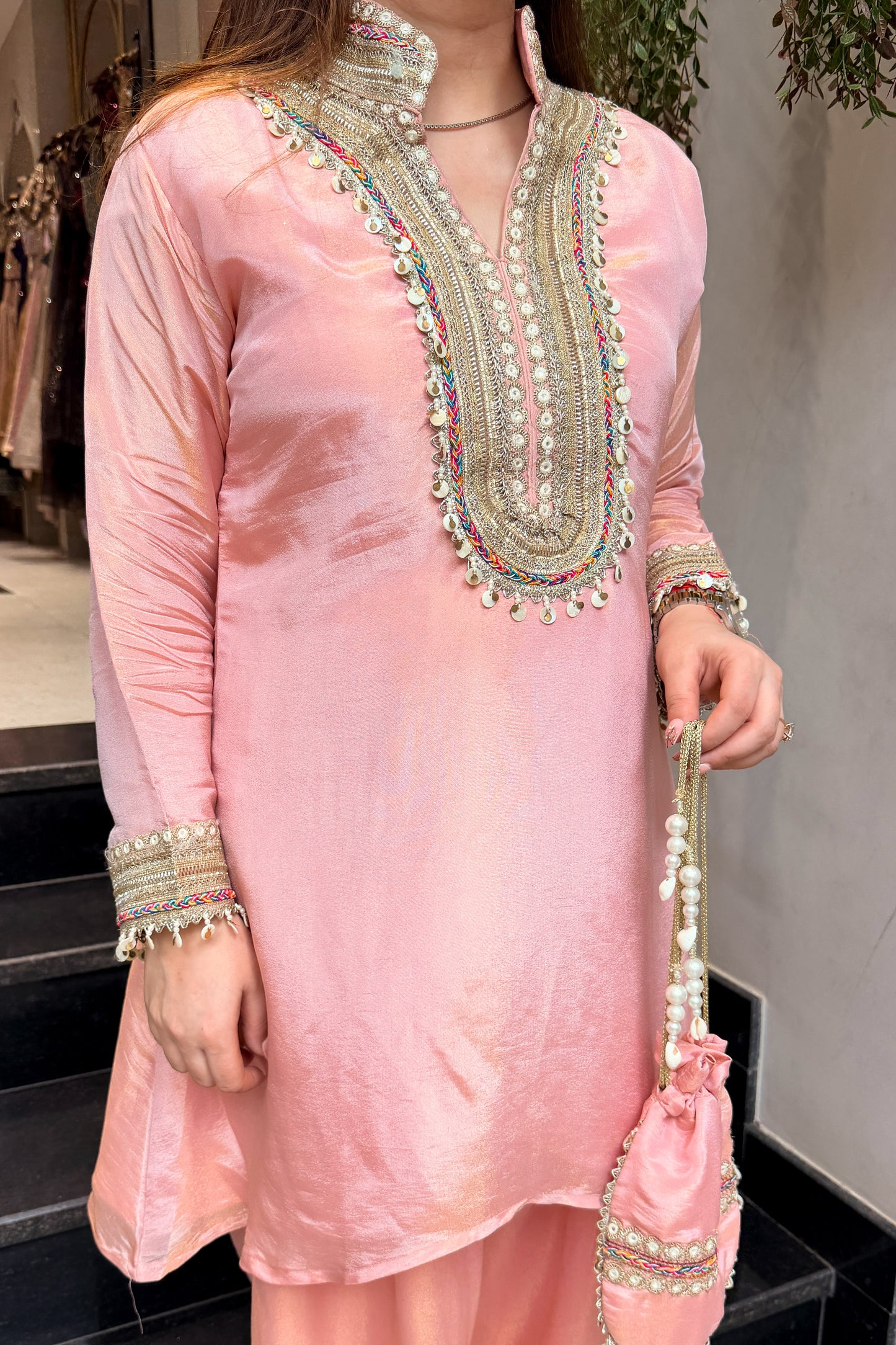 Saavri Embroidered Co ord Set