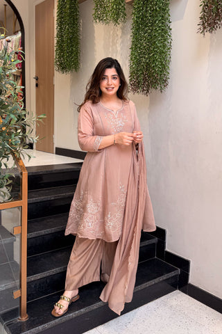 Rudra Floral Embroidered Suit Set