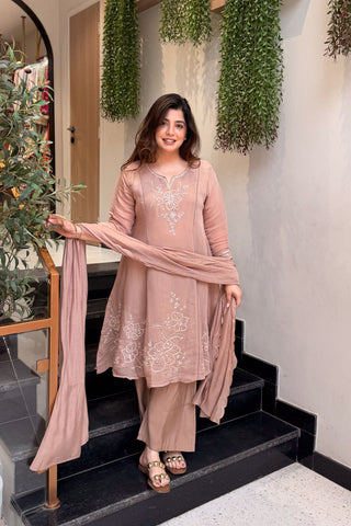 Rudra Floral Embroidered Suit Set