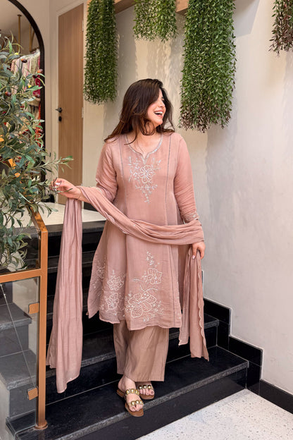 Rudra Floral Embroidered Suit Set