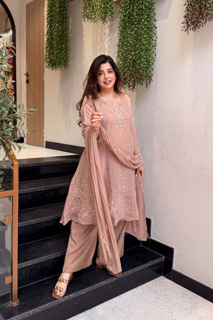 Rudra Floral Embroidered Suit Set