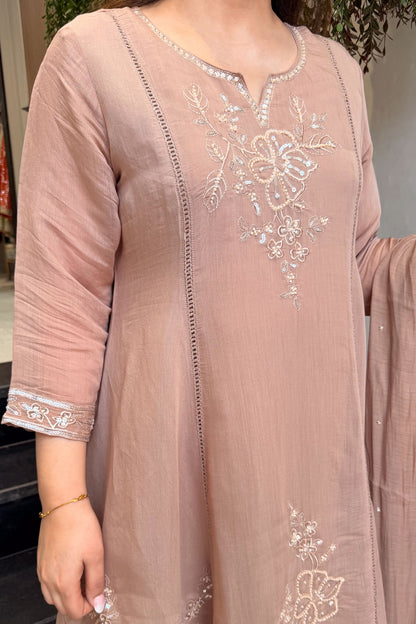 Rudra Floral Embroidered Suit Set