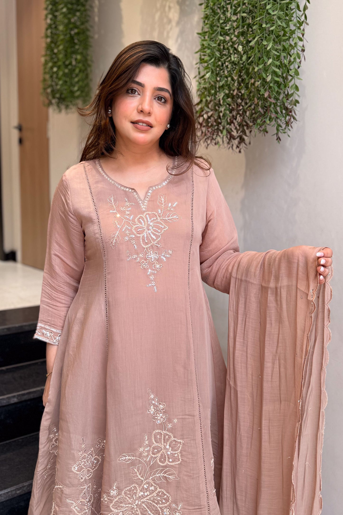 Rudra Floral Embroidered Suit Set