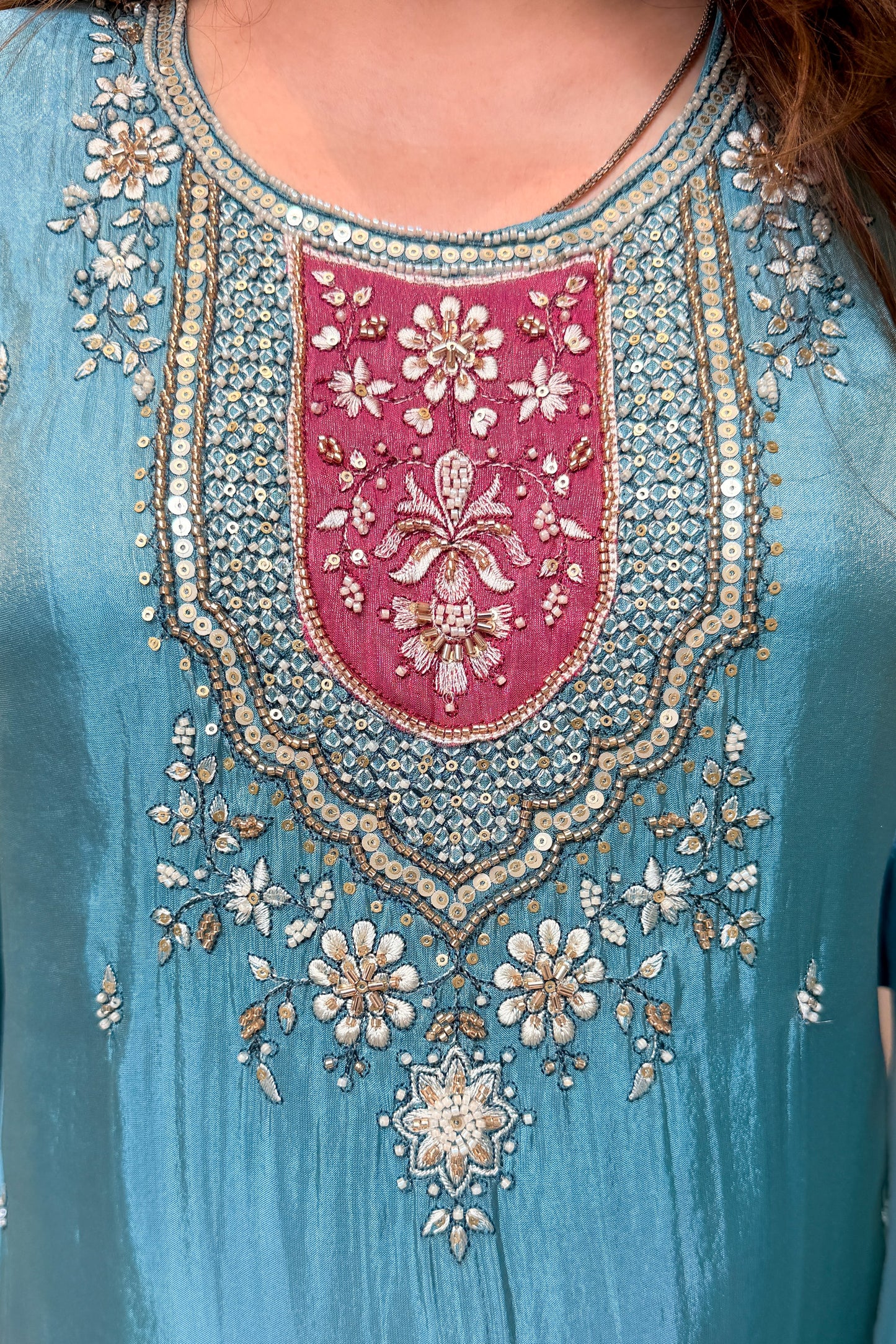 Keerat Embroidered Suit Set
