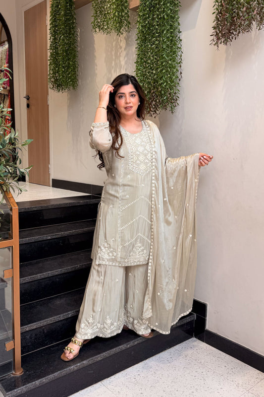 Niharika Embroidered Suit Set