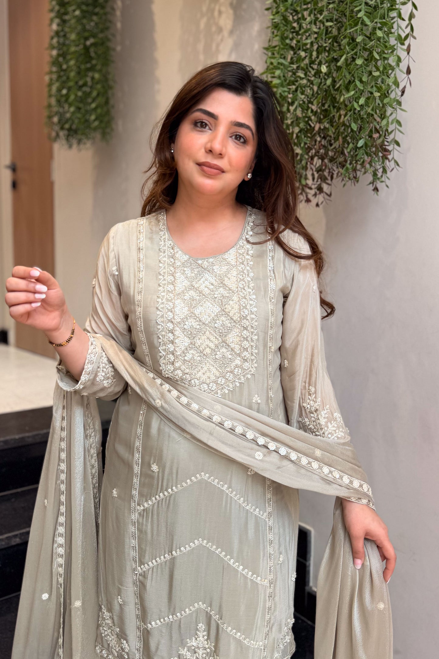 Niharika Embroidered Suit Set