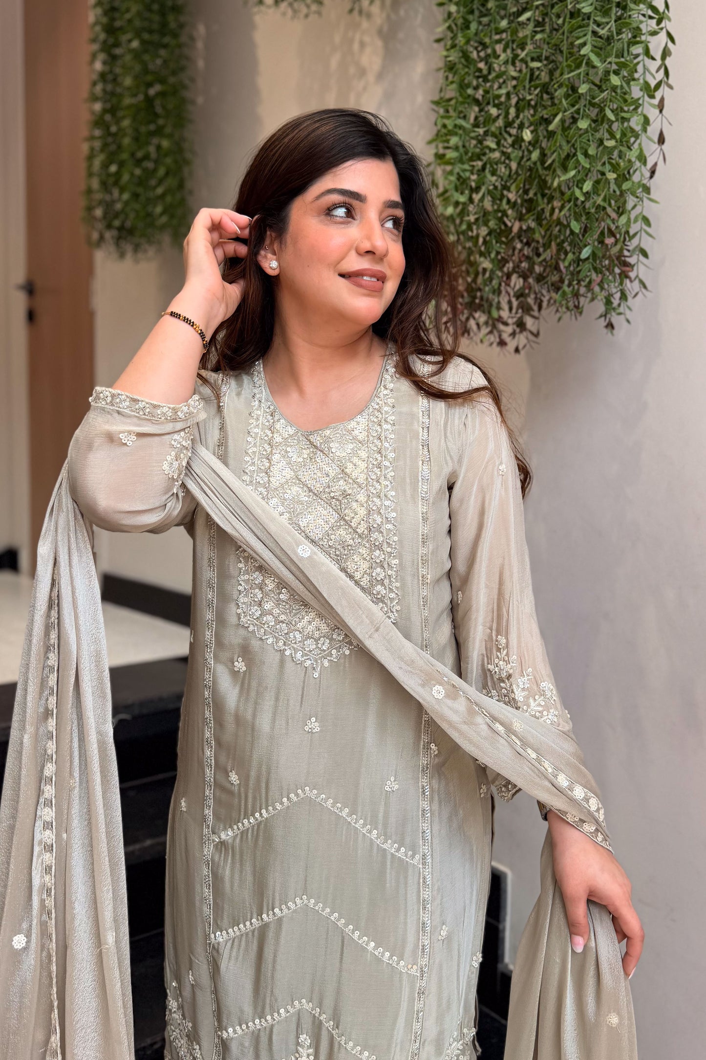 Niharika Embroidered Suit Set