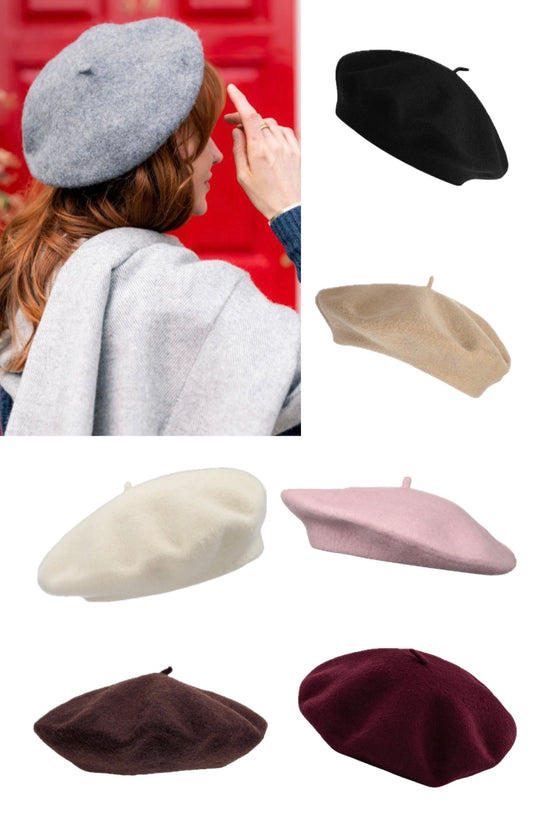 Woollen Beret Hats