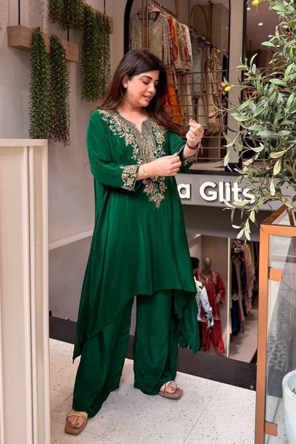 Aavira Hand Embroidered Co ord Set