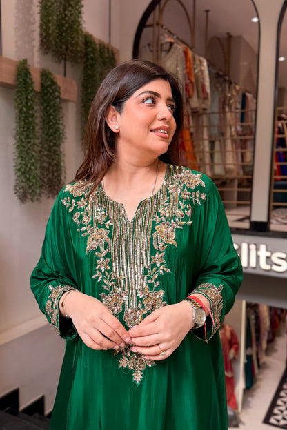 Aavira Hand Embroidered Co ord Set