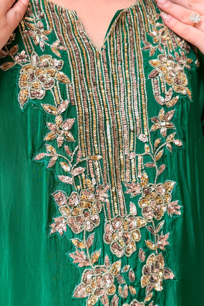 Aavira Hand Embroidered Co ord Set