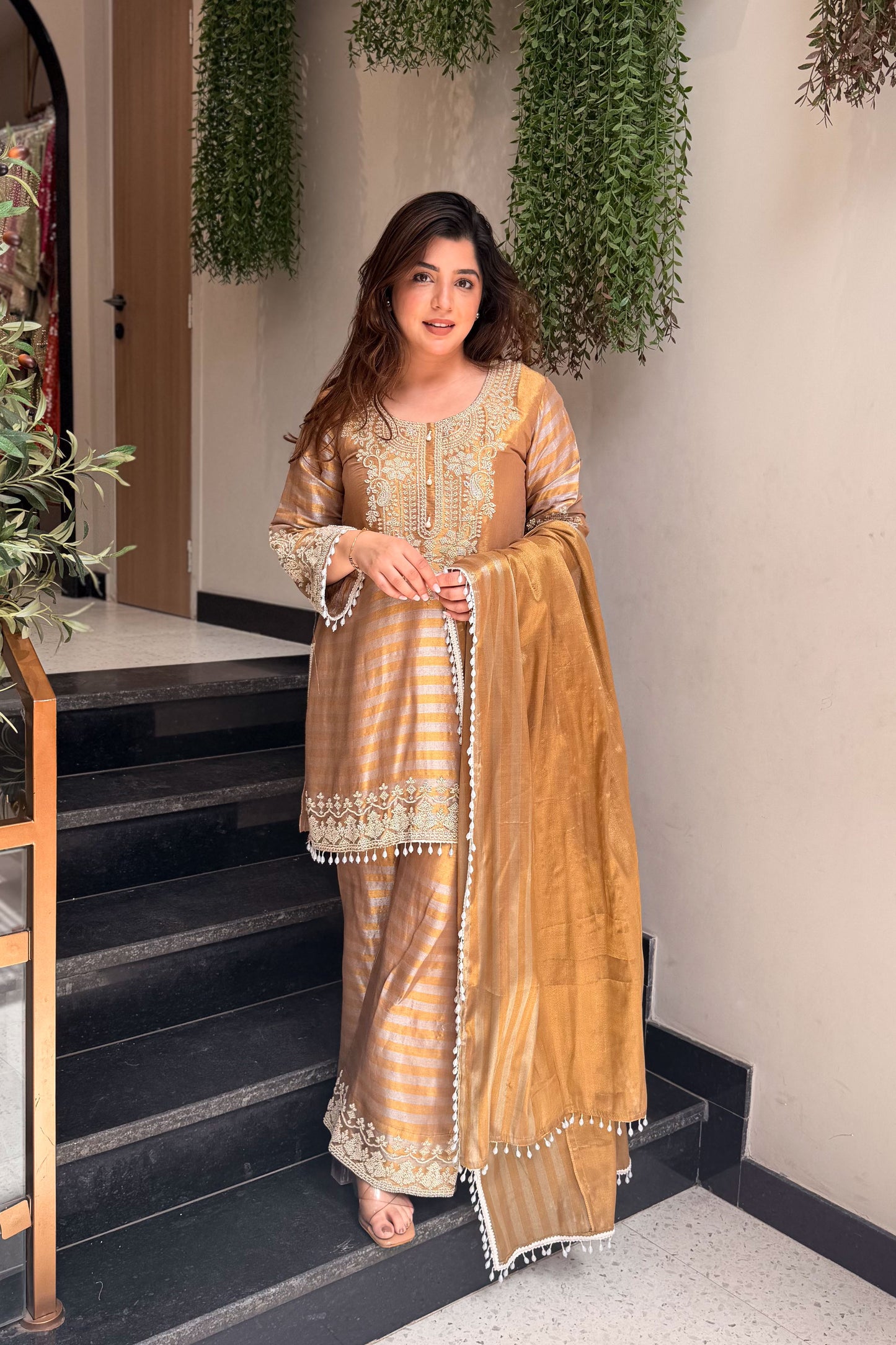 Saesha Beads Embroidered Suit Set