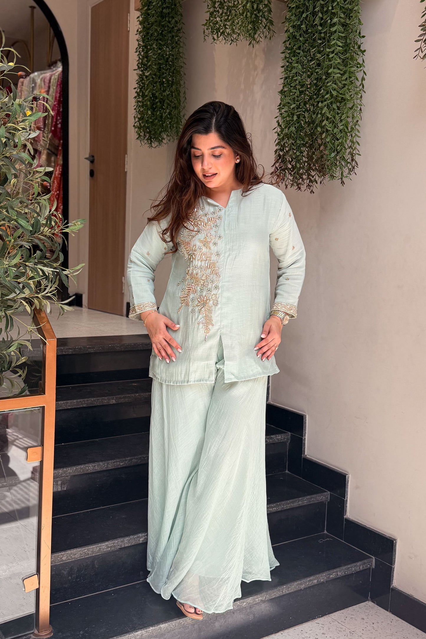 Tejasvi Embroidered Co ord Set